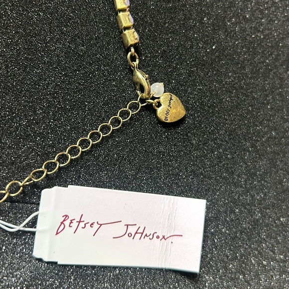 Betsey Johnson Boho Butterfly Bib Tennis Collar Necklace - Picture 9 of 9